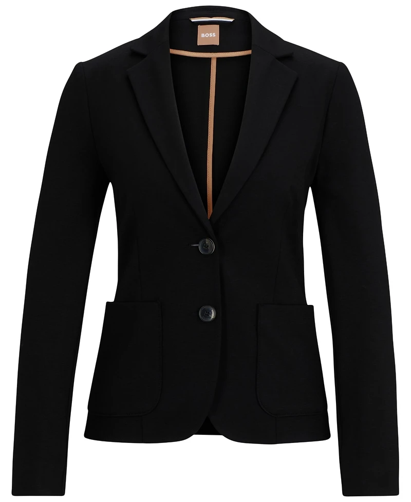 Boss by Hugo Women's Stretch Fabric Extra-Slim-Fit Jacket