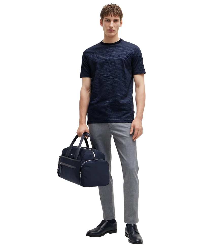 Boss by Hugo Boss Men's Two-Tone Monogram T-Shirt
