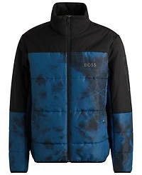 Boss by Hugo Boss Men's Logo Water-Repellent Puffer Jacket