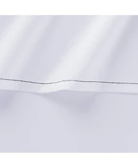 Host & Home Cotton Sateen Bed Sheets (6 Pack), Flat and Fitted Options, White, 300 Thread Count