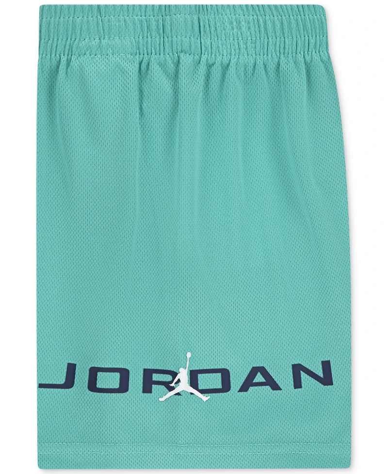 Jordan Little Boys 2-Piece Mj Baseline Mesh Shorts and T-Shirt Set