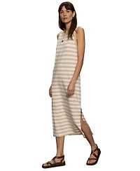 Sanctuary Women's Striped Sleeveless Midi Dress