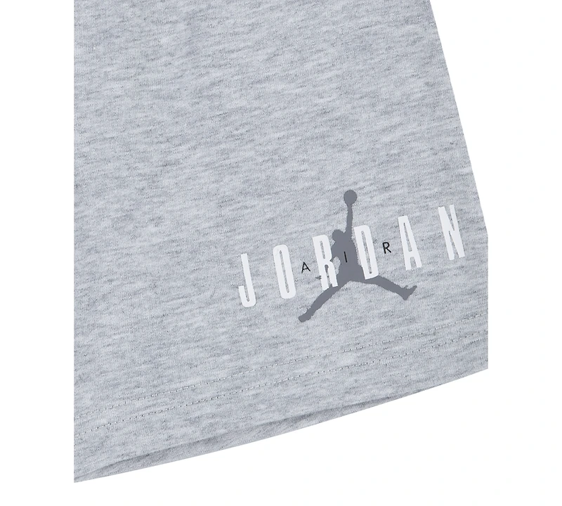 Jordan Toddler Boys Henley Hoodie & Shorts, 2 Piece Set