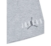Jordan Toddler Boys Henley Hoodie & Shorts, 2 Piece Set