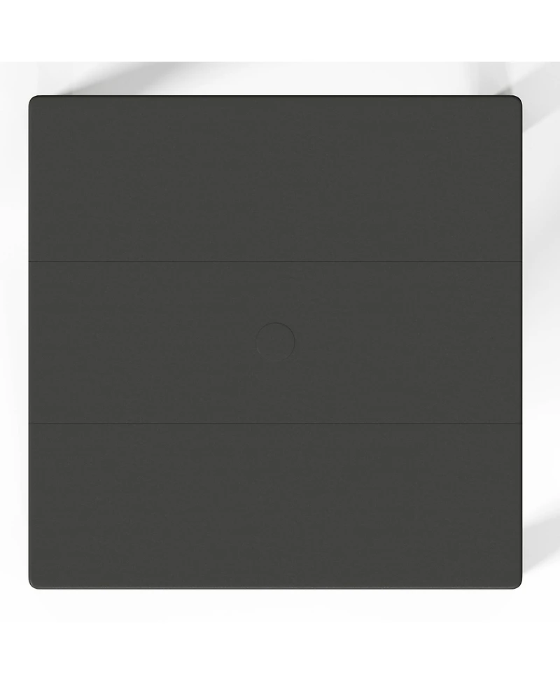 Kids 24" Wide Hdpe Plastic Childrens Square Dinner Table