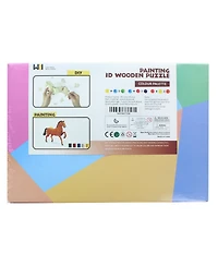 3D Wooden Painting Puzzle | Horse