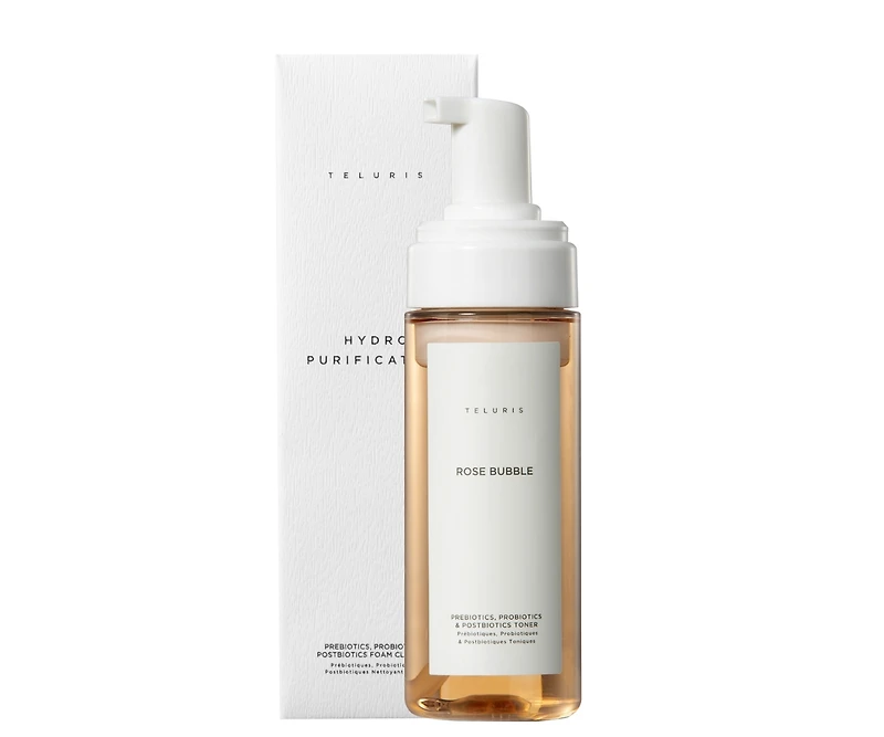 Teluris Rose Bubble Pre, Pro & Postbiotics Toner