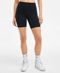 Nike Women's One High-Waisted Side-Pocket 8" Bike Shorts