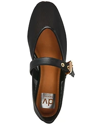 Dv Dolce Vita Women's Mulaney Mesh Buckle Mary Jane Flats