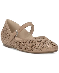 Lucky Brand Women's Cyrena Eyelet Mary Jane Ballet Flats