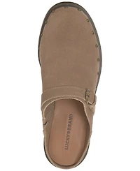 Lucky Brand Women's Caytina Studded Buckle Strap Clogs