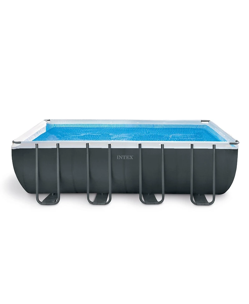 Intex Ultra 18'x 9'x52" Ultra Xtr Rectangular Frame Swimming Pool & Solar Cover