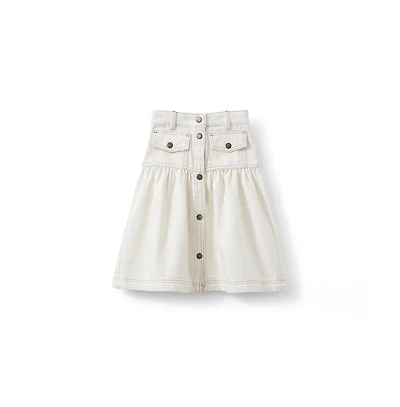 Cotton On Girls Little/Big Cherie Denim Midi Skirt