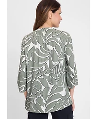 Olsen Women's Tunic Swing Blouse