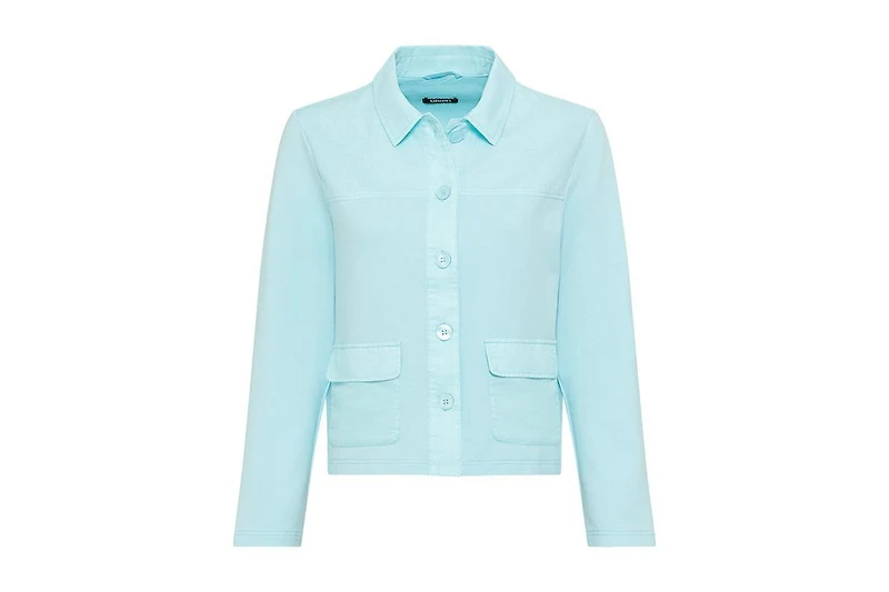 Olsen Women's Mixed Media Jacket