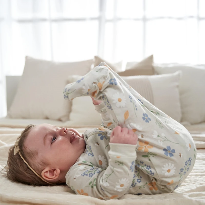 Gerber Baby Girls 4-Pack Sleep 'N Plays, Leopard, Newborn