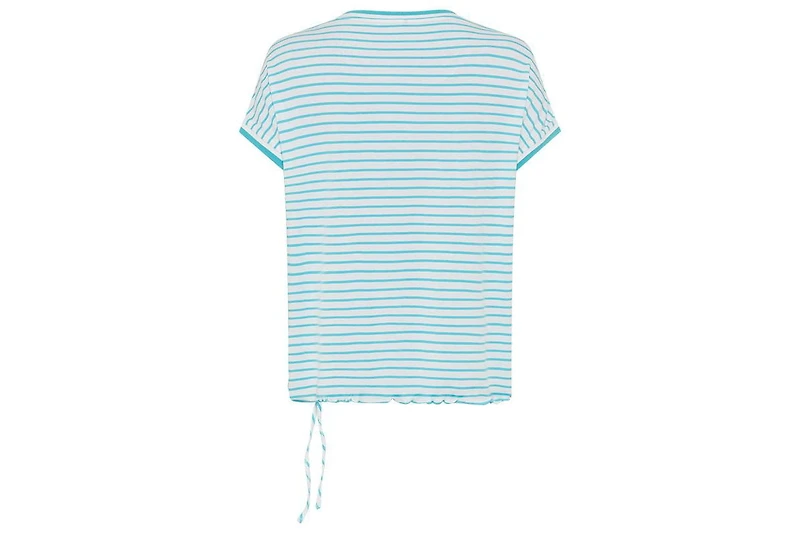 Olsen Women's Mixed Print Embellished T-Shirt