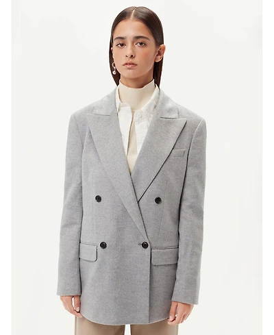 Gobi Cashmere Women's Double-Breasted Blazer