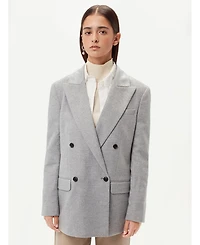 Gobi Cashmere Women's Double-Breasted Blazer
