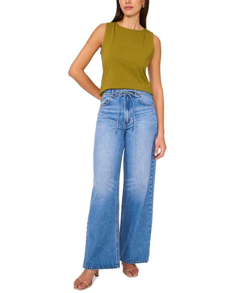 1.state Women's Tie-Back Sleeveless Top