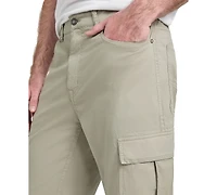 Guess Men's Julianne Sateen Slim-Fit Cargo Pants
