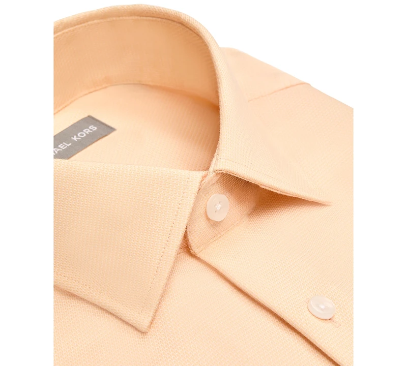 Michael Kors Men's Regular Fit Comfort Stretch Dress Shirt