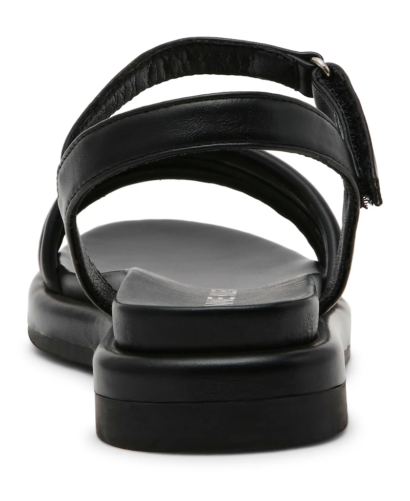 Anne Klein Women's Ellen Strappy Footbed Flat Sandals