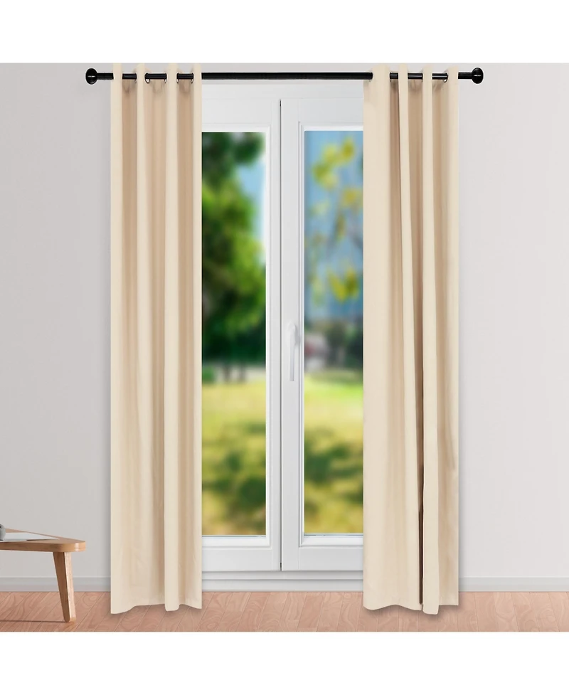 Room-Darkening Curtain Panel with Grommet Top - 52 x 120 in