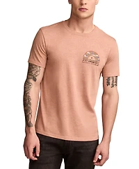 Lucky Brand Men's California Desert Music Short Sleeve Crewneck Graphic T-Shirt