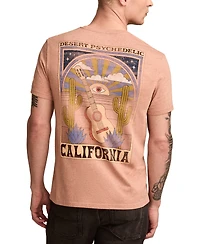 Lucky Brand Men's California Desert Music Short Sleeve Crewneck Graphic T-Shirt