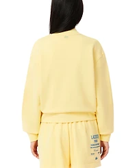 Lacoste Usa Women's Oversized Crewneck Sweatshirt