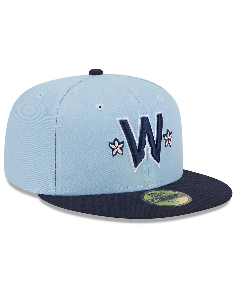 New Era Men's Blue Washington Nationals 2025 City Connect 59FIFTY Fitted Hat
