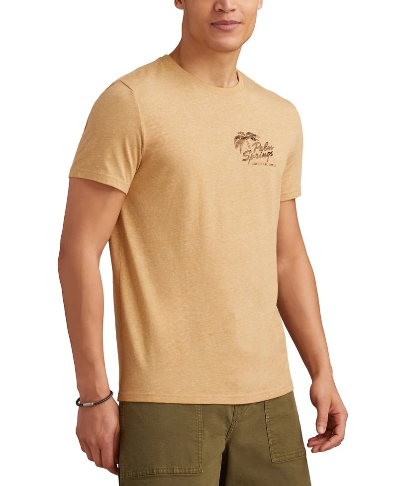 Lucky Brand Men's Palm Springs Venom Elixor Short Sleeve Crewneck Graphic T-Shirt