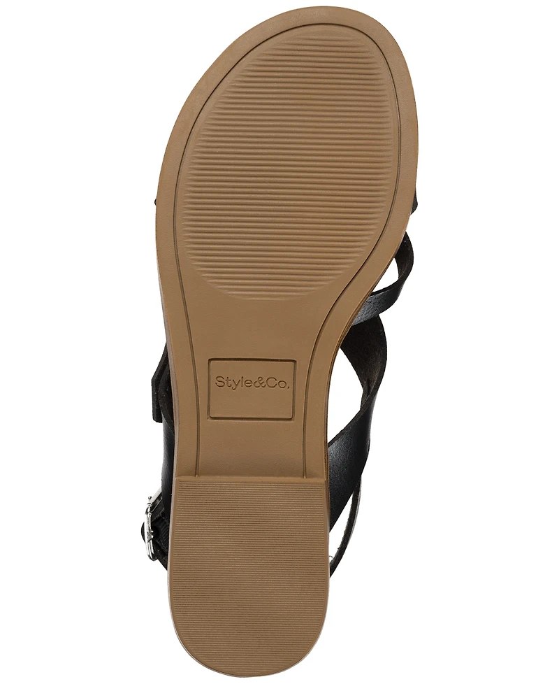 Style & Co Women's Romyy Flat Sandals, Exclusively at Macy's