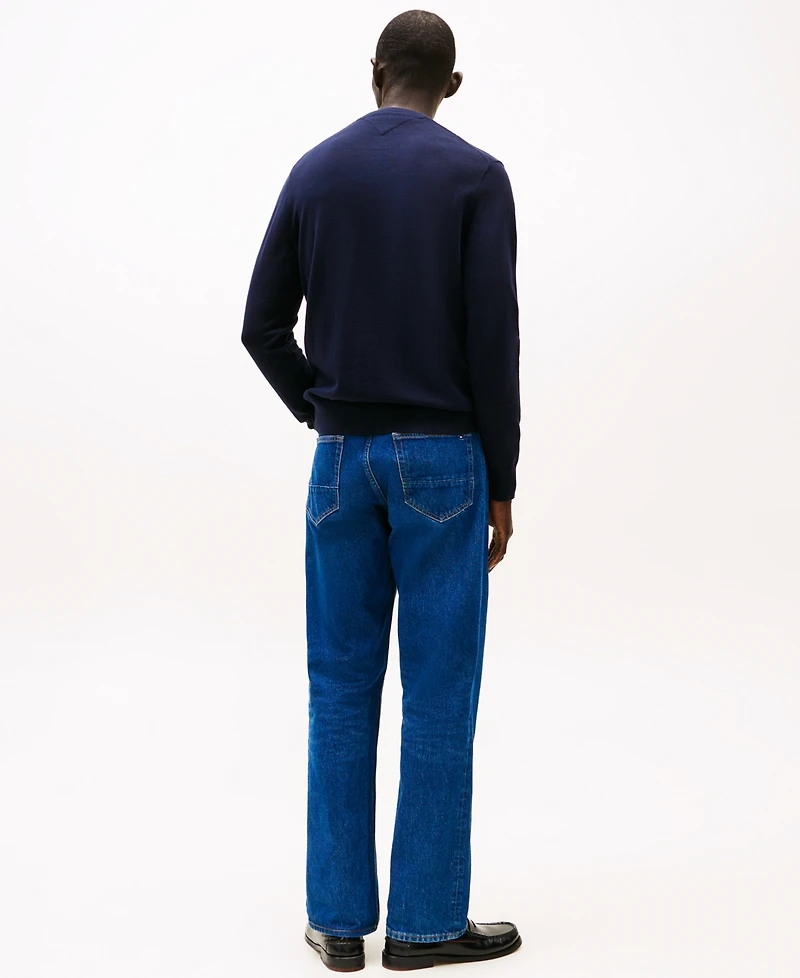 Tommy Hilfiger Men's Essential Solid V-Neck Sweater