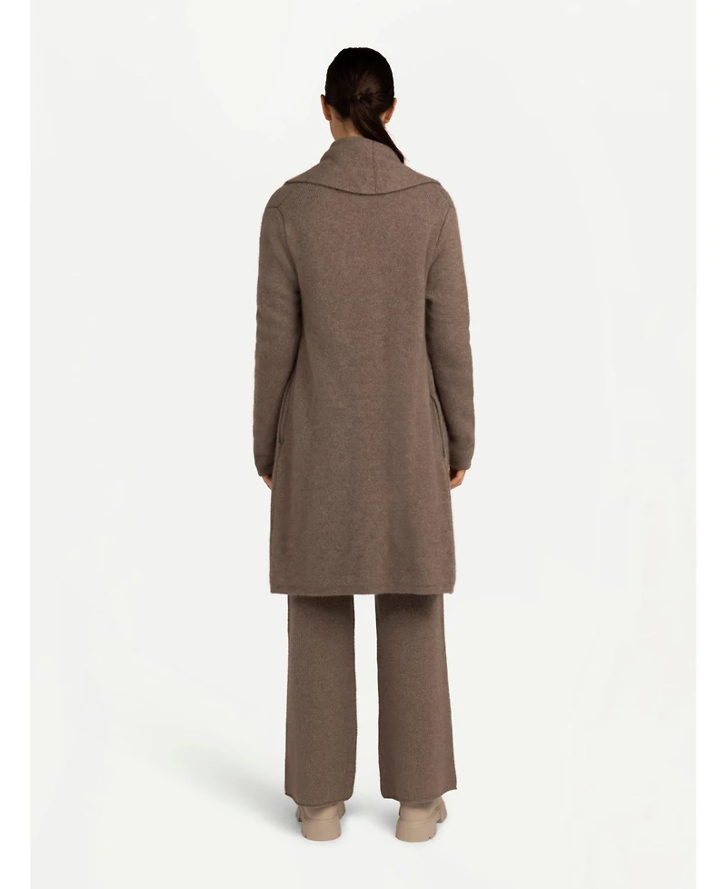 Gobi Cashmere Women's Shawl Collar Cardigan
