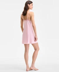 I.n.c. International Concepts Women's Lace-Trim Satin Chemise