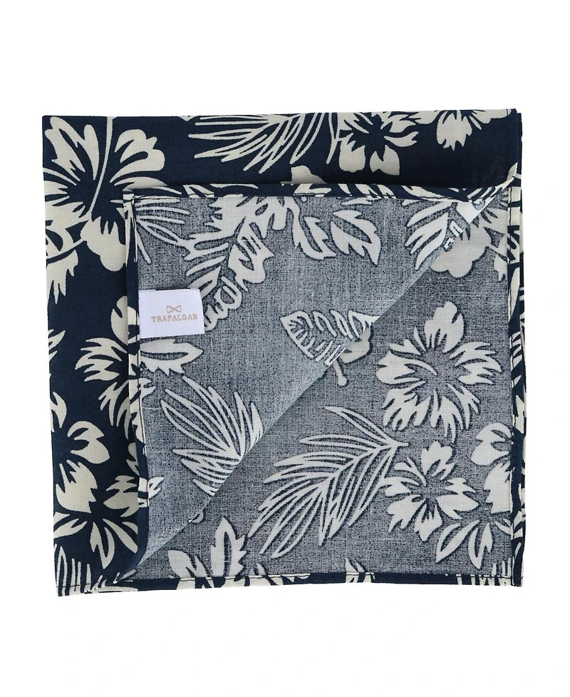 Trafalgar Men's Mana Hawaiian Print Cotton Handkerchiefs (3 Pack)