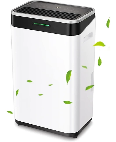 Zafro 45-Pint Dehumidifier – Covers up to 2750 sq. ft., featuring a humidity sensor, air filter, auto defrost, and energy-efficient electronic