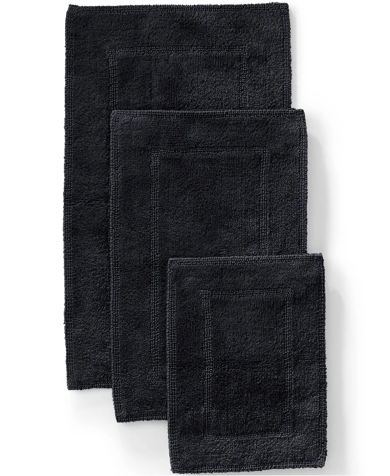 Lands' End Essential Cotton Reversible Rug 23x39