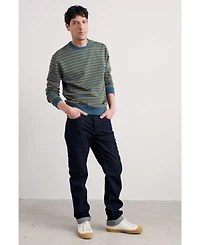 Seasalt Cornwall Men's Bolitho Striped Sweatshirt