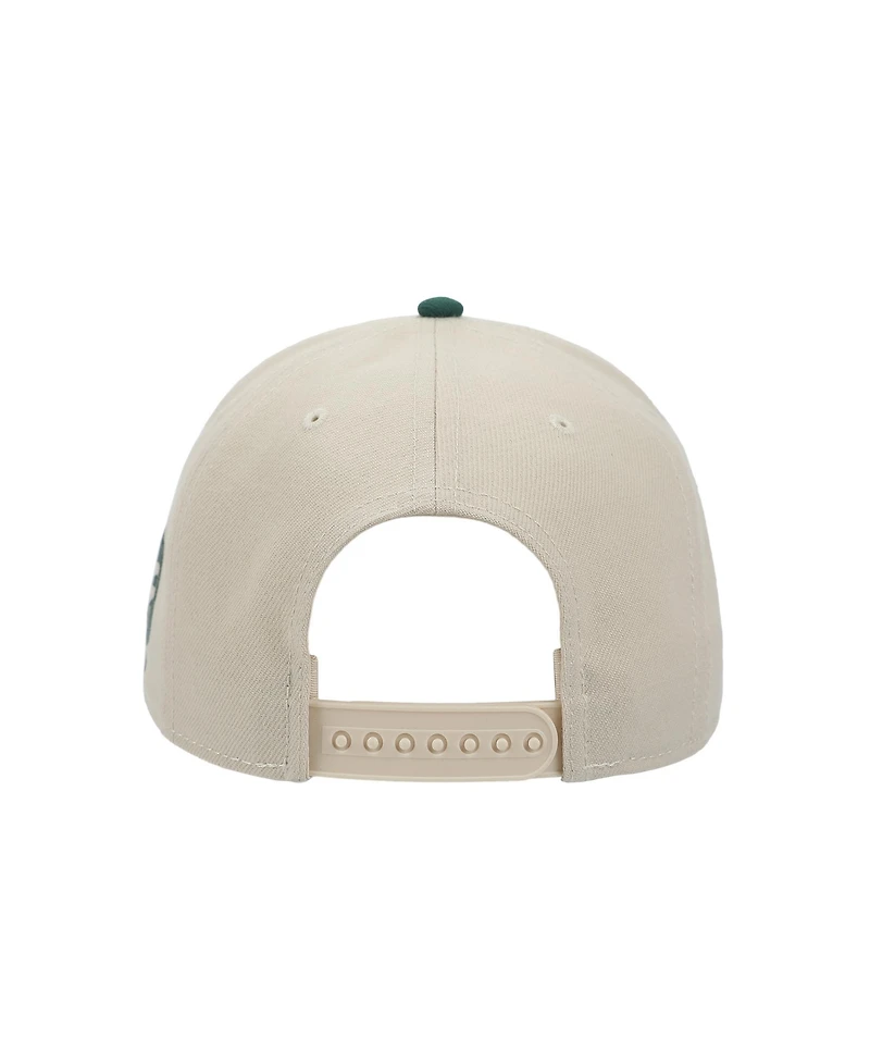 Marvel Men's Universe Dr. Doom Off-white & Green A-Frame Snapback Hat