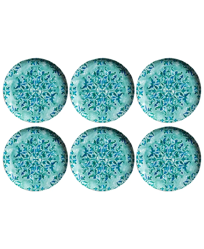 Abode Homewares Cote D'Azur 6-Pc. Dinner Plates, Service For 6