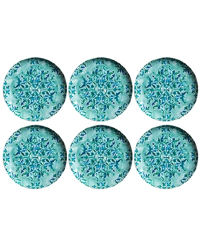 Abode Homewares Cote D'Azur 6-Pc. Dinner Plates, Service For 6