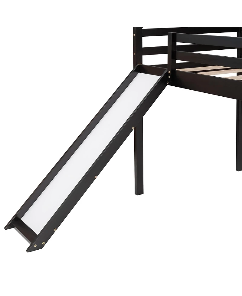 House Loft Bed with Slide – Whimsical & Functional Kids' Bedroom Furniture