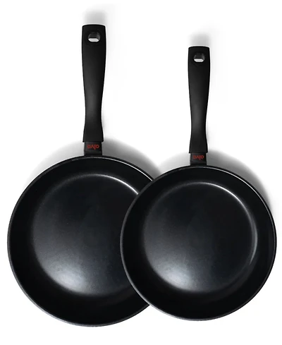 Alva 2pc Nonstick Ceramic Frying Pan Set – Chemical-Free, Ultra-Durable, Stress-Free Cleanup
