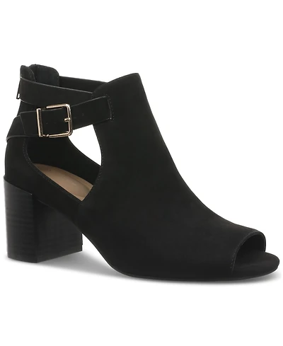 Giani Bernini Women's Gaell Block Heel Peep Toe Shooties, Created for Macy's