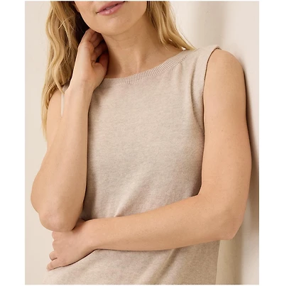 Pact Women's Organic Cotton Classic Fine Knit Shell