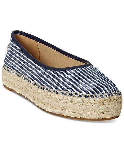 Lauren Ralph Women's Luize Espadrille Ballet Flats