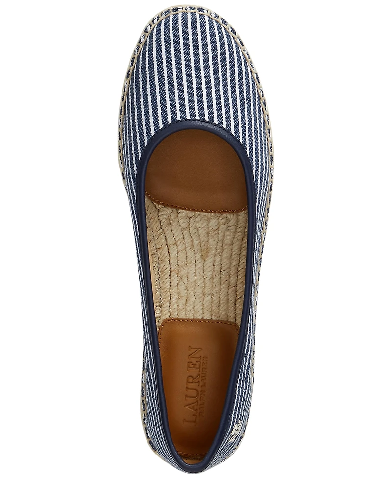 Lauren Ralph Women's Luize Espadrille Ballet Flats